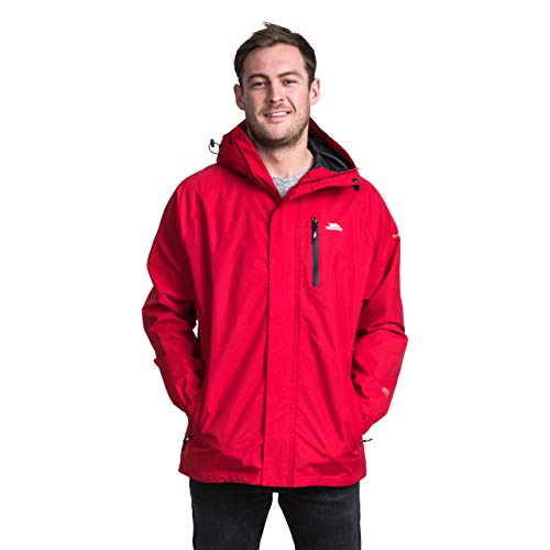 Trespass Herren Jacke Mit Kapuze Pearson, Red, XL, MAJKRAN10009_REDXL Trespass Herren Jacke Mit Kapuze Pearson, Red, XL, MAJKRAN10009_REDXL von Trespass