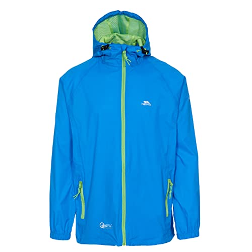 Trespass Unisex Qikpac Jacket Kompakt Zusammenrollbare Wasserdichte Regenjacke, Kobalt, 3XL EU Trespass Unisex Qikpac Jacket Kompakt Zusammenrollbare Wasserdichte Regenjacke, Kobalt, 3XL EU von Trespass