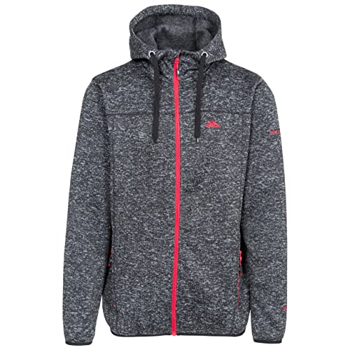 Trespass Herren MAFLFLM10007-BKM-XXL Fleecejacke für Herren, dunkelgrau meliert, XXL, Grigio Scuro Screziato, XXL Trespass Herren MAFLFLM10007-BKM-XXL Fleecejacke für Herren, dunkelgrau meliert, XXL, Grigio Scuro Screziato, XXL von Trespass