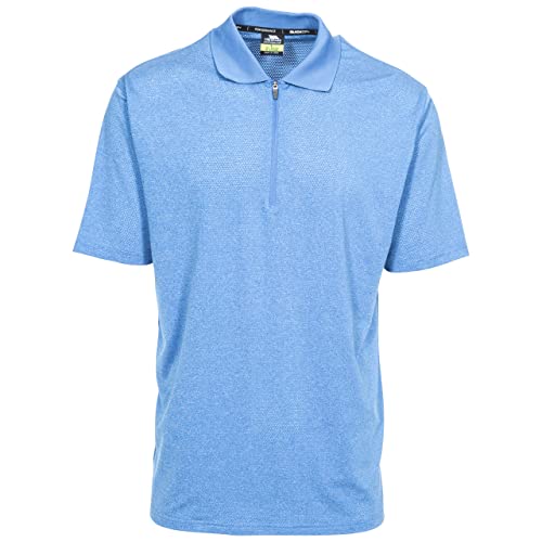 Trespass Herren Schnelltrocknendes Antibakterielles T-shirt Mit Uv-schutz Maraba, Blue Marl, S, MATOTSN10007_BM1S Trespass Herren Schnelltrocknendes Antibakterielles T-shirt Mit Uv-schutz Maraba, Blue Marl, S, MATOTSN10007_BM1S von Trespass