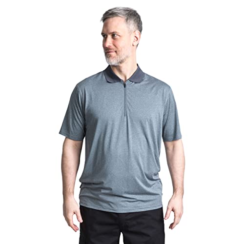 Trespass Herren Schnelltrocknendes Antibakterielles T-shirt Mit Uv-schutz Maraba, Carbon Marl, XXS, MATOTSN10007_CMAXXS Trespass Herren Schnelltrocknendes Antibakterielles T-shirt Mit Uv-schutz Maraba, Carbon Marl, XXS, MATOTSN10007_CMAXXS von Trespass