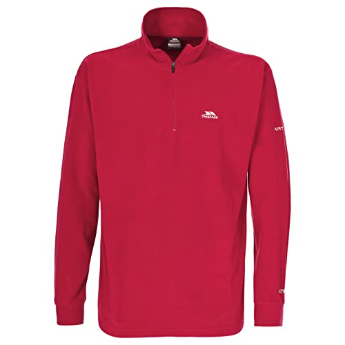 Trespass Herren Masonville Microfleecejacke, Rot, XS EU Trespass Herren Masonville Microfleecejacke, Rot, XS EU von Trespass