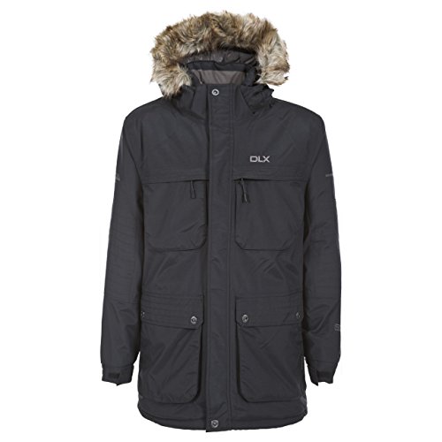 Trespass Herren Nur DLX Jacke, Schwarz, XXS Trespass Herren Nur DLX Jacke, Schwarz, XXS von Trespass