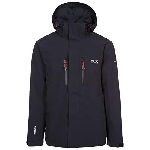 Trespass Herren Oswalt Jacket, Black, XXS Trespass Herren Oswalt Jacket, Black, XXS von Trespass