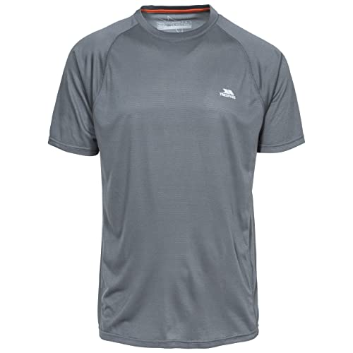 Trespass Herren Schnelltrocknendes Antibakterielles T-shirt Esker, Carbon, XXS, MATOTSN10006_CBNXXS Trespass Herren Schnelltrocknendes Antibakterielles T-shirt Esker, Carbon, XXS, MATOTSN10006_CBNXXS von Trespass