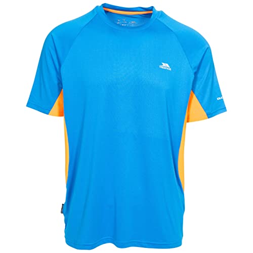Trespass Herren Schnelltrocknendes Stretch T-shirt Brewly, Bright Blue, S, MATOTSN10003_BBLS Trespass Herren Schnelltrocknendes Stretch T-shirt Brewly, Bright Blue, S, MATOTSN10003_BBLS von Trespass