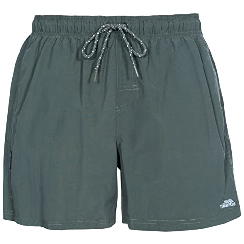 Trespass Herren Shorts Mit Innenhose Aus Netzgewebe Luena, Olive, M, MABTSHN10002_OLIM von Trespass