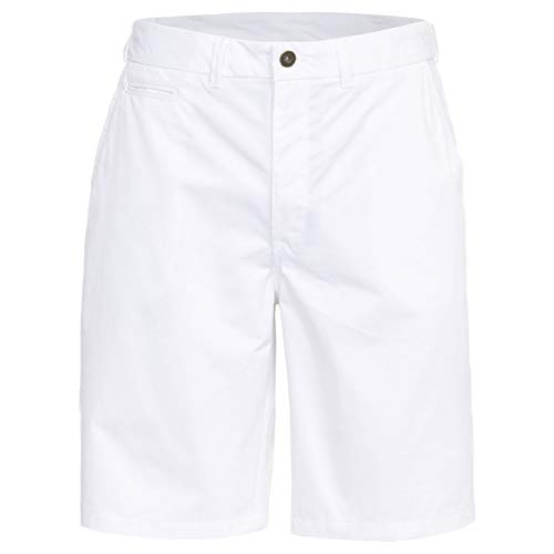 Trespass Herren Shorts Mit Kleingeldtasche Firewall, White, L, MABTSHM10016_WHTL von Trespass