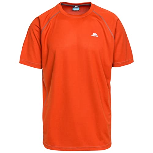 Trespass Herren T-shirt Debase, Bt Orange, XS, MATOTSL10012_BT1XS Trespass Herren T-shirt Debase, Bt Orange, XS, MATOTSL10012_BT1XS von Trespass