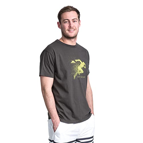Trespass Herren T-shirt Mit Aufdruck Lyons, Khaki, S, MATOTSM10015_KHAS Trespass Herren T-shirt Mit Aufdruck Lyons, Khaki, S, MATOTSM10015_KHAS von Trespass
