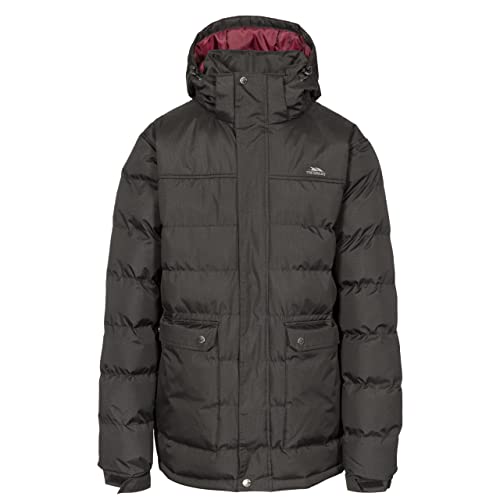 Trespass Herren Warme Gepolsterte Und Wasserdichte Winterjacke Mit Kapuze SPECTER, Black, XXL, MAJKCAN20008_BLKXXL Trespass Herren Warme Gepolsterte Und Wasserdichte Winterjacke Mit Kapuze SPECTER, Black, XXL, MAJKCAN20008_BLKXXL von Trespass