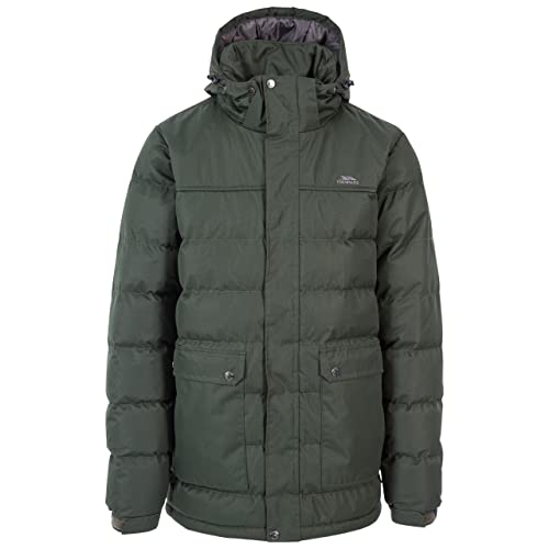 Trespass Herren Warme Gepolsterte Und Wasserdichte Winterjacke Mit Kapuze SPECTER, Olive, S, MAJKCAN20008_OLIS Trespass Herren Warme Gepolsterte Und Wasserdichte Winterjacke Mit Kapuze SPECTER, Olive, S, MAJKCAN20008_OLIS von Trespass