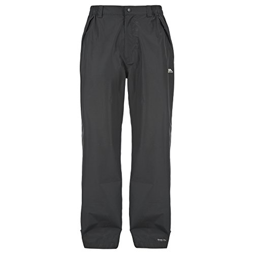 Trespass Herren Warren Wasserabweisende Hose, Schwarz, XS von Trespass