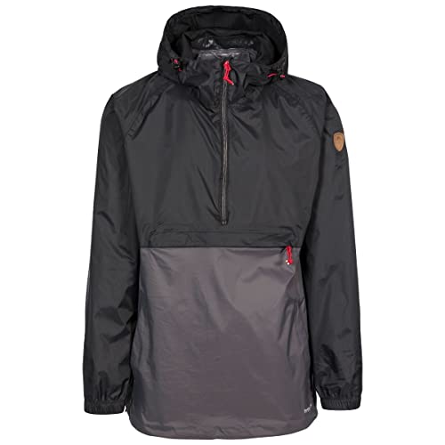 Trespass Herren Wasserdichte Jacke GUSTY, black, S, MAJKRAO10007_BLKS Trespass Herren Wasserdichte Jacke GUSTY, black, S, MAJKRAO10007_BLKS von Trespass