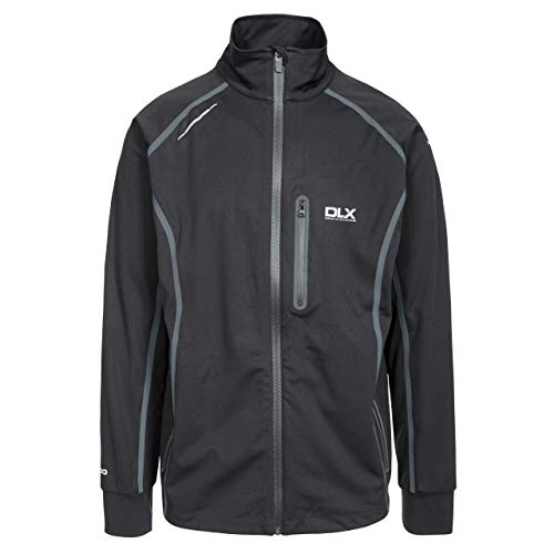 Trespass Herren Wasserdichte Stretch Softshelljacke Thomson, Black, S, MAJKRAM20013_BLKS Trespass Herren Wasserdichte Stretch Softshelljacke Thomson, Black, S, MAJKRAM20013_BLKS von Trespass