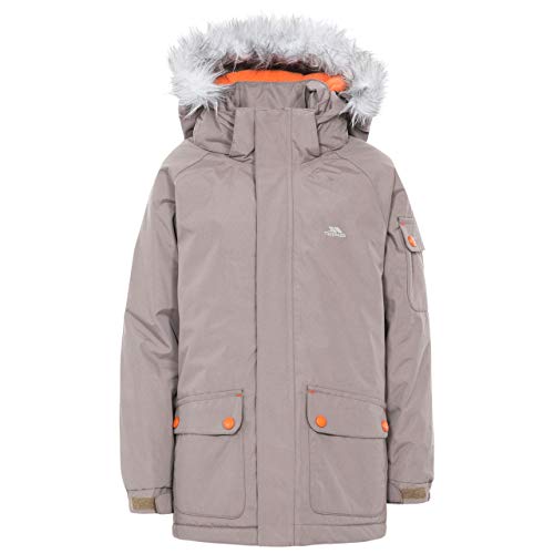 Trespass Holsey, Pecan, 9/10, Warme Gepolsterte Wasserdichte Jacke mit abnehmbarer Kapuze für Kinder / Jungen 2-12 Jahre, 9-10 Jahre, Braun Trespass Holsey, Pecan, 9/10, Warme Gepolsterte Wasserdichte Jacke mit abnehmbarer Kapuze für Kinder / Jungen 2-12 Jahre, 9-10 Jahre, Braun von Trespass