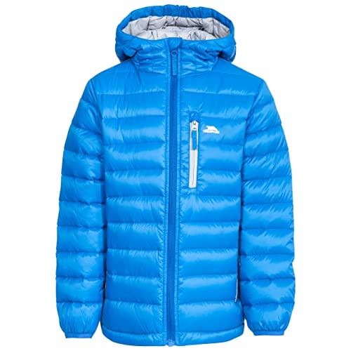 Trespass Kinder Regenjacke Mit Kapuze Kompakt Zusammenfaltbare Morley, Blue, 7/8, UCJKCAM20001_BLU7/8 Trespass Kinder Regenjacke Mit Kapuze Kompakt Zusammenfaltbare Morley, Blue, 7/8, UCJKCAM20001_BLU7/8 von Trespass