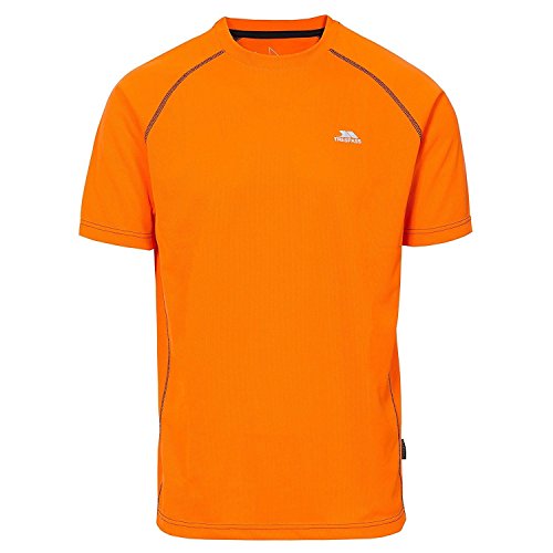 Trespass Herren Schnelltrocknendes T-shirt Ethen, Shocking Orange, XXS, MATOTSM10004_SKOXXS Trespass Herren Schnelltrocknendes T-shirt Ethen, Shocking Orange, XXS, MATOTSM10004_SKOXXS von Trespass