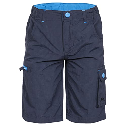 Trespass Jungen Sommer Shorts Marty, Navy, 5/6, MCBTSHM10005_NA15/6 von Trespass