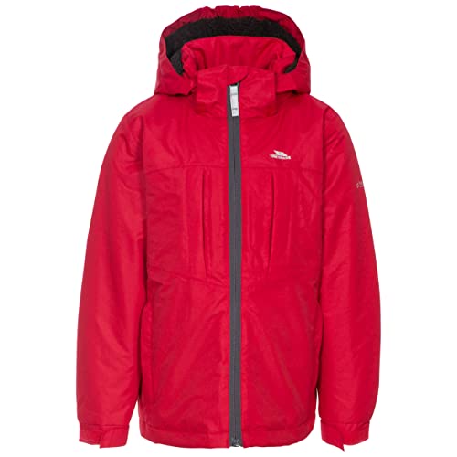 Trespass Jungen Warme Gepolsterte Wasserdichte Winterjacke mit Abnehmbarer Kapuze NICOL, Red, 11/12, MCJKRATR0001_RED11/12 Trespass Jungen Warme Gepolsterte Wasserdichte Winterjacke mit Abnehmbarer Kapuze NICOL, Red, 11/12, MCJKRATR0001_RED11/12 von Trespass