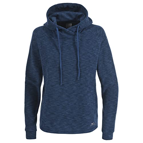 Trespass Katniss, Navytone Marl, XXS, Warme Fleecejacke mit Kapuze 210g/m² für Damen, XX-Small / 2XS / 2X-Small, Blau Trespass Katniss, Navytone Marl, XXS, Warme Fleecejacke mit Kapuze 210g/m² für Damen, XX-Small / 2XS / 2X-Small, Blau von Trespass