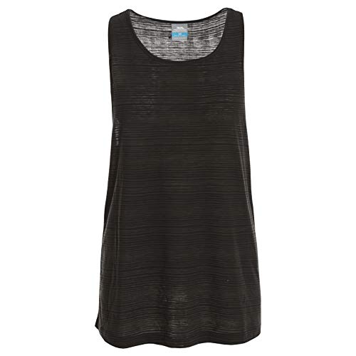 Trespass Kaylee, Black, XL, Schnelltrocknendes Sportoberteil mit Reflektierenden Details für Damen, X-Large, Schwarz Trespass Kaylee, Black, XL, Schnelltrocknendes Sportoberteil mit Reflektierenden Details für Damen, X-Large, Schwarz von Trespass