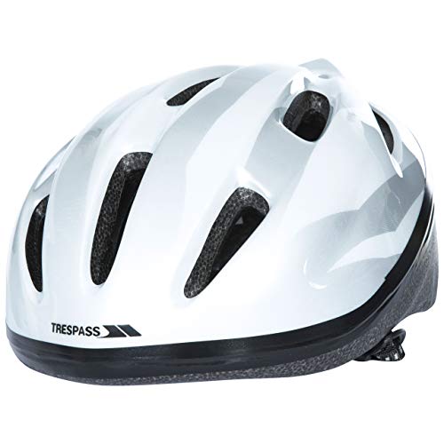 Trespass Kinder Fahrradhelm Cranky, White, 48/52, UCACHED10001_WHT48/52 von Trespass