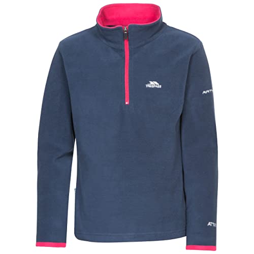 Trespass Kinder Sybil Ultraleichtes Microfleece, 130 g/m², Navy, 7/8 Trespass Kinder Sybil Ultraleichtes Microfleece, 130 g/m², Navy, 7/8 von Trespass