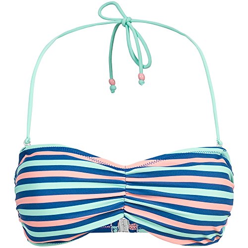 Trespass Linear, Harbour Stripe, XL, Bikini Top mit herausnehmbaren Polstern & abnehmbaren Trägern für Damen, X-Large, Blau Trespass Linear, Harbour Stripe, XL, Bikini Top mit herausnehmbaren Polstern & abnehmbaren Trägern für Damen, X-Large, Blau von Trespass