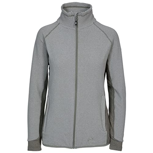 Trespass Damen Warme Fleece Jacke 220g/m² Detour, Moss Stripe, S, FAFLFLN10002_MO1S Trespass Damen Warme Fleece Jacke 220g/m² Detour, Moss Stripe, S, FAFLFLN10002_MO1S von Trespass