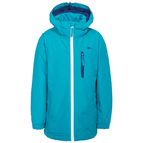 Trespass Mädchen Heddar Warme Gepolsterte Wasserdichte Winterjacke Mit Abnehmbarer Kapuze, Marine, 2022-09-10 00:00:00 EU von Trespass