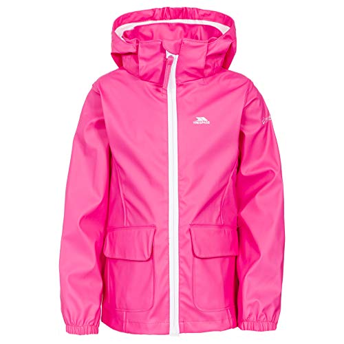 Trespass Mädchen Regenjacke Mit Kapuze Nella, Fuchsia, 11/12, FCJKRAM10001_FSA11/12 Trespass Mädchen Regenjacke Mit Kapuze Nella, Fuchsia, 11/12, FCJKRAM10001_FSA11/12 von Trespass