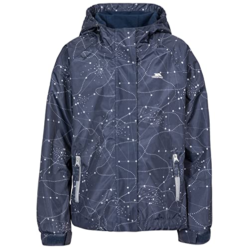 Trespass Mädchen Vilma wasserdichte Jacke, Navy, 7/8 Trespass Mädchen Vilma wasserdichte Jacke, Navy, 7/8 von Trespass