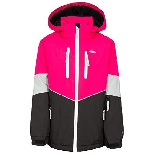 Trespass Mädchen Warme Wasserdichte, Winddichte Und Atmungsaktive Skijacke OLIVVIA, Black, 3/4, FCJKSKTR0002_BLK3/4 Trespass Mädchen Warme Wasserdichte, Winddichte Und Atmungsaktive Skijacke OLIVVIA, Black, 3/4, FCJKSKTR0002_BLK3/4 von Trespass