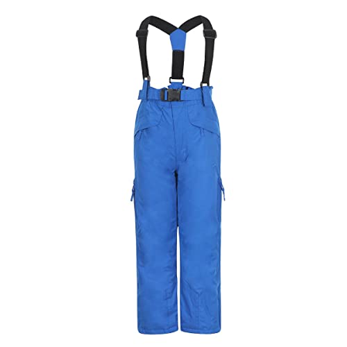 Trespass Marvelous, Blue, 7/8, Warme Gepolsterte Wasserdichte Skihose mit Knöchelgamaschen, Knöchelreißverschlüssen & Seitenbelüftung für Kinder / Unisex / Mädchen und Jungen, 7-8 Jahre, Blau Trespass Marvelous, Blue, 7/8, Warme Gepolsterte Wasserdichte Skihose mit Knöchelgamaschen, Knöchelreißverschlüssen & Seitenbelüftung für Kinder / Unisex / Mädchen und Jungen, 7-8 Jahre, Blau von Trespass