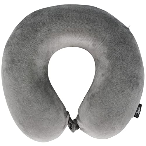 Trespass Memow Memory Foam Nackenkissen Mit Abnehmbarer Hülle, Grey, Each Trespass Memow Memory Foam Nackenkissen Mit Abnehmbarer Hülle, Grey, Each von Trespass
