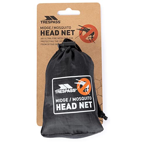 Trespass Midge Head Net, Black, Ultrafeines Moskitonetz, Schwarz Trespass Midge Head Net, Black, Ultrafeines Moskitonetz, Schwarz von Trespass