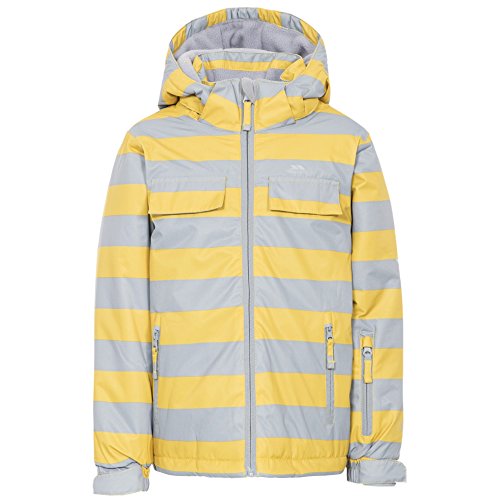 Trespass Motley, Gold, 3/4, Wasserdichte Skijacke mit abnehmbarer Kapuze, Schneefang & Skipasstasche für Kinder / Unisex / Mädchen und Jungen, 3-4 Jahre, Gelb Trespass Motley, Gold, 3/4, Wasserdichte Skijacke mit abnehmbarer Kapuze, Schneefang & Skipasstasche für Kinder / Unisex / Mädchen und Jungen, 3-4 Jahre, Gelb von Trespass