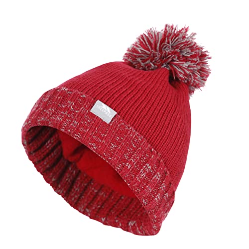 Trespass Nefti, Red, 5/7, Wintermütze für Kinder / Unisex / Mädchen und Jungen, 5-7 Jahre, Rot Trespass Nefti, Red, 5/7, Wintermütze für Kinder / Unisex / Mädchen und Jungen, 5-7 Jahre, Rot von Trespass