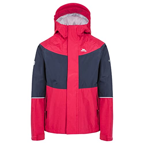 Trespass Ossie, Raspberry, 2/3, Wasserdichte Jacke mit Kapuze für Kinder / Unisex / Mädchen und Jungen, 2-3 Jahre, Rosa / Pink Trespass Ossie, Raspberry, 2/3, Wasserdichte Jacke mit Kapuze für Kinder / Unisex / Mädchen und Jungen, 2-3 Jahre, Rosa / Pink von Trespass