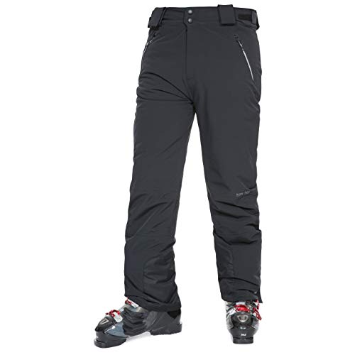 Trespass Pitstop, Black, XXL, Wasserdichte Hose mit Knöchelreißverschlüssen & Knöchelgamaschen für Herren, XX-Large / 2XL / 2X-Large, Schwarz Trespass Pitstop, Black, XXL, Wasserdichte Hose mit Knöchelreißverschlüssen & Knöchelgamaschen für Herren, XX-Large / 2XL / 2X-Large, Schwarz von Trespass