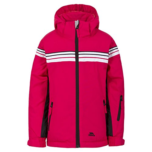 Trespass Priorwood, Raspberry, 2/3, Warme Gepolsterte Wasserdichte Skijacke mit abnehmbarer Kapuze, Skipasstasche & Schneeefang für Kinder / Unisex / Mädchen und Jungen, 2-3 Jahre, Rosa / Pink Trespass Priorwood, Raspberry, 2/3, Warme Gepolsterte Wasserdichte Skijacke mit abnehmbarer Kapuze, Skipasstasche & Schneeefang für Kinder / Unisex / Mädchen und Jungen, 2-3 Jahre, Rosa / Pink von Trespass