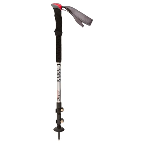 Trespass Wanderstock Qiklock mit 3 Abschnitten, Silver, One Size, UUACMIM30017_SILEACH Trespass Wanderstock Qiklock mit 3 Abschnitten, Silver, One Size, UUACMIM30017_SILEACH von Trespass
