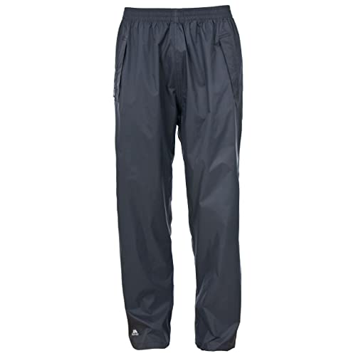Trespass Qikpac Pant, Flint, XXL, Kompakt Zusammenrollbare Wasserdichte Regenhose mit 3 Taschenöffnungen für Damen und Herren / Unisex, XX-Large / 2XL / 2X-Large, Grau Trespass Qikpac Pant, Flint, XXL, Kompakt Zusammenrollbare Wasserdichte Regenhose mit 3 Taschenöffnungen für Damen und Herren / Unisex, XX-Large / 2XL / 2X-Large, Grau von Trespass