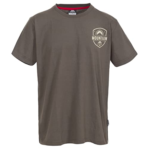 Trespass Rawhider, Khaki, XS, T-Shirt mit Aufdruck für Herren, X-Small, Grün Trespass Rawhider, Khaki, XS, T-Shirt mit Aufdruck für Herren, X-Small, Grün von Trespass