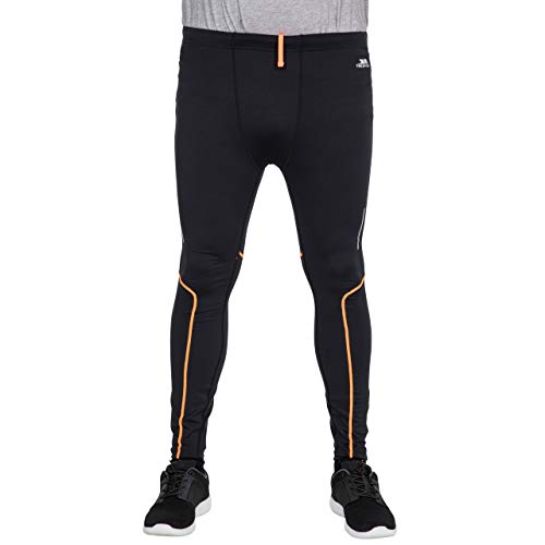 Trespass Herren Schnelltrocknende Hose mit Schlüsseltasche und Knöchelreißverschlüssen Celand, Black, XS, MABTTRN10001_BLKXS von Trespass