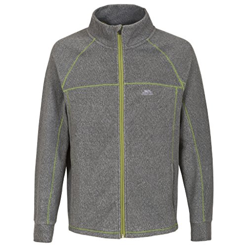 Trespass Sideway, Dark Grey Marl, S, Warme Fleecejacke 265g/m² für Herren, Small, Grau Trespass Sideway, Dark Grey Marl, S, Warme Fleecejacke 265g/m² für Herren, Small, Grau von Trespass