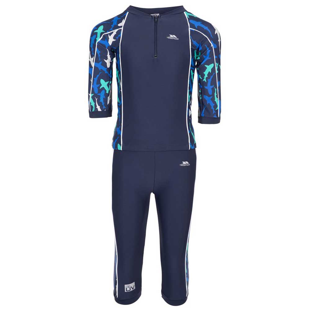 Trespass Smiley Junior Uv Long Sleeve Jumpsuit Blau 7-8 Years Trespass Smiley Junior Uv Long Sleeve Jumpsuit Blau 7-8 Years von Trespass