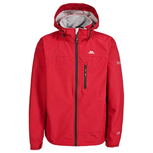 Trespass Stanford, Red, XXS, Wasserdichte Softshelljacke mit Kapuze für Herren, XX-Small / 2XS / 2X-Small, Rot Trespass Stanford, Red, XXS, Wasserdichte Softshelljacke mit Kapuze für Herren, XX-Small / 2XS / 2X-Small, Rot von Trespass