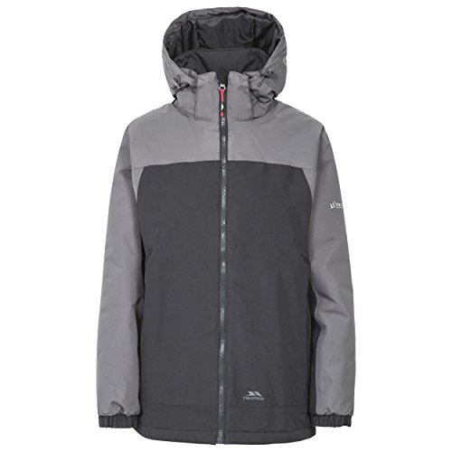 Trespass Starstruck, Black, L, Wasserdichte Jacke mit Kapuze & Abnehmbarem Fellkragen für Damen, Large, Schwarz Trespass Starstruck, Black, L, Wasserdichte Jacke mit Kapuze & Abnehmbarem Fellkragen für Damen, Large, Schwarz von Trespass